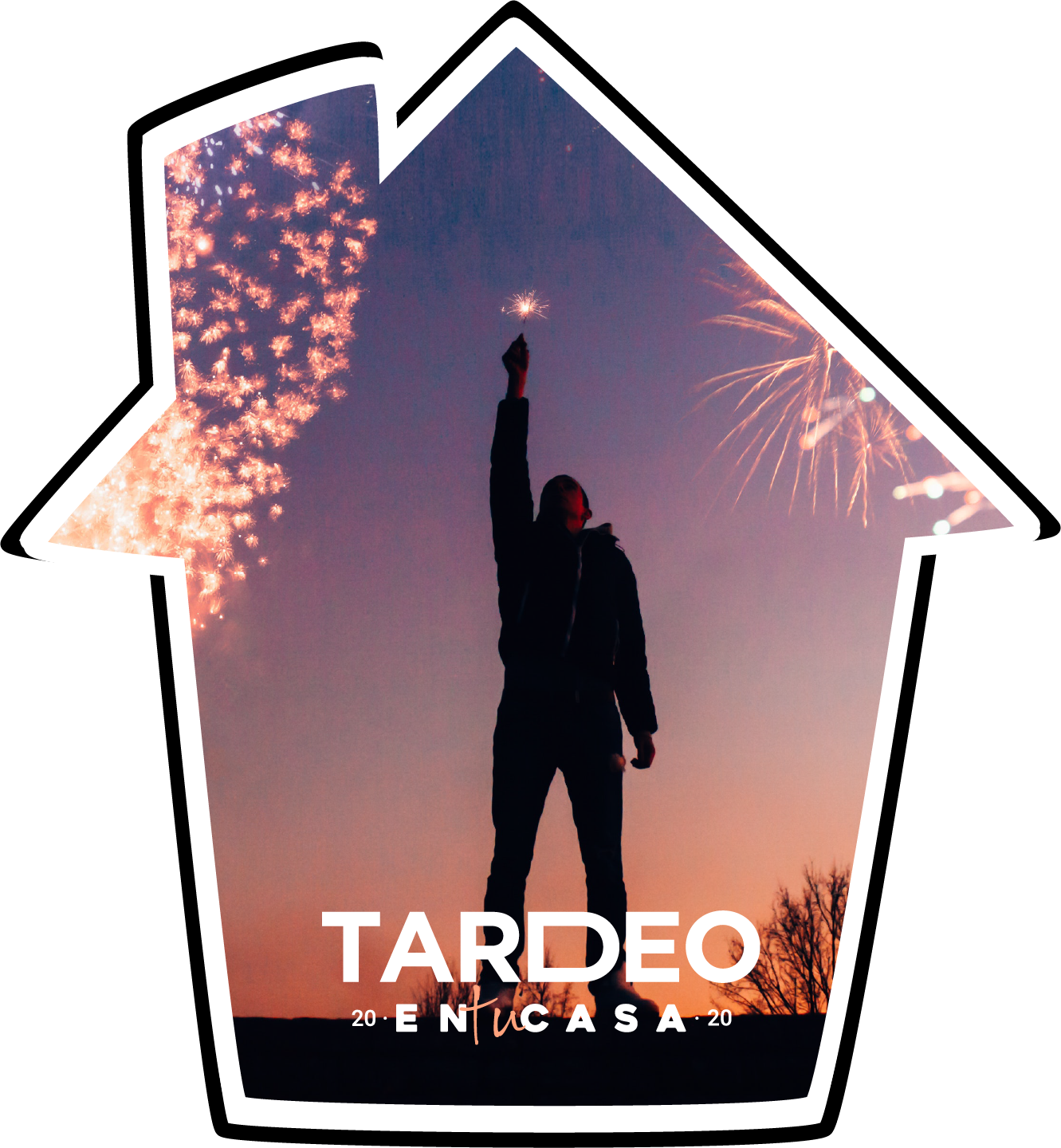 Tardeo En Casa Logotipo con Imagen